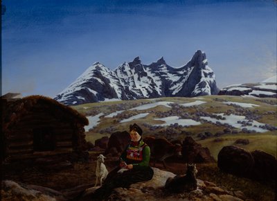 Store Skagastolstind door Johannes Flintoe