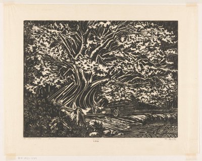 De rustplaats door Johannes Frederik Engelbert ten Klooster (signed by artist)