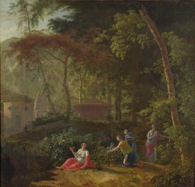 Landschap door Johannes Glauber