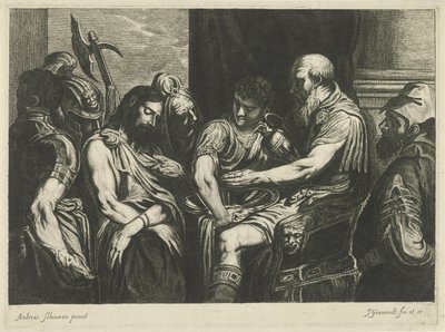 Christus voor Pilatus door Johannes Gronsveld