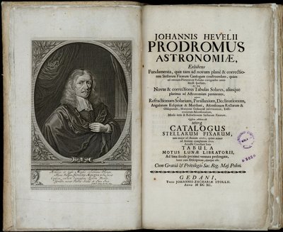 Johannes Hevelius, Prodromus astronomiae, 1690 door Johannes Hevelius