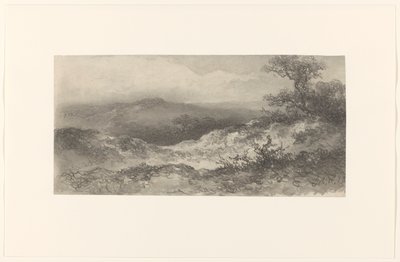 Duinlandschap door Johannes Hilverdink
