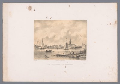 Voorzaan te Zaandam door Johannes Hilverdink
