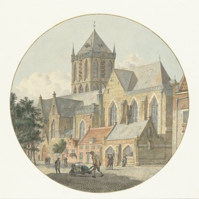 De St.-Jacobskerk te Utrecht door Johannes Huibert Prins