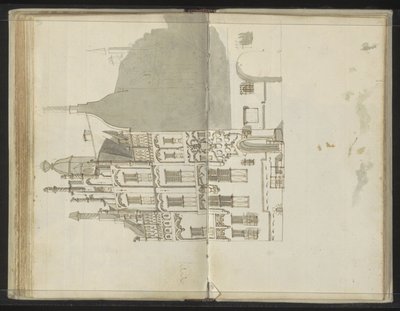 Gemeenlandshuis te Delft door Johannes Huibert Prins