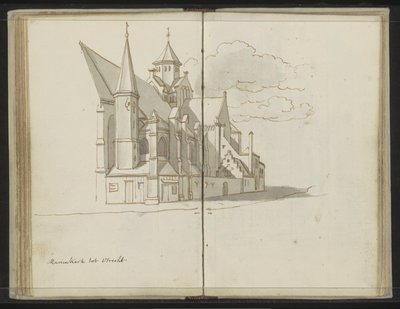 Mariakerk te Utrecht door Johannes Huibert Prins