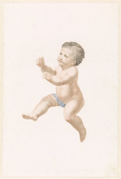 Naakt kind door Johannes Jacobsz van den Aveele (attributed to)