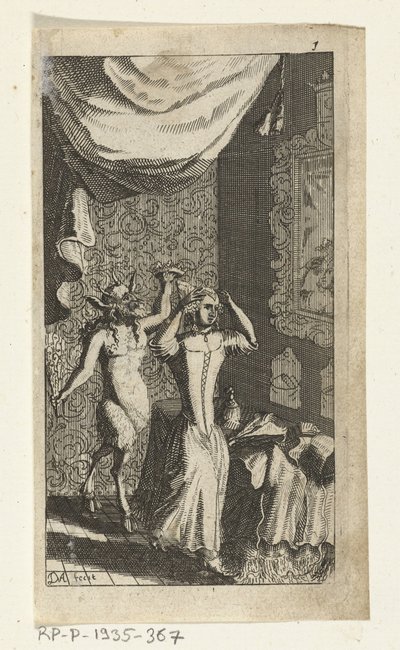 De hovaardige duivel door Johannes Jacobsz van den Aveele
