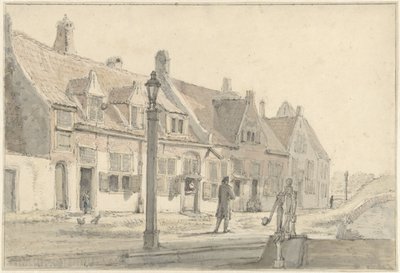 Bij de Koepoort te Delft door Johannes Jelgerhuis