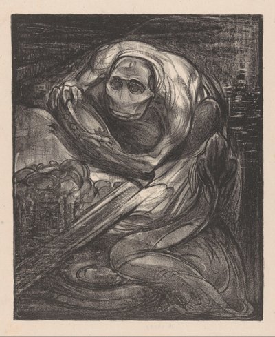 Monster met schaal door Johannes Josephus Aarts
