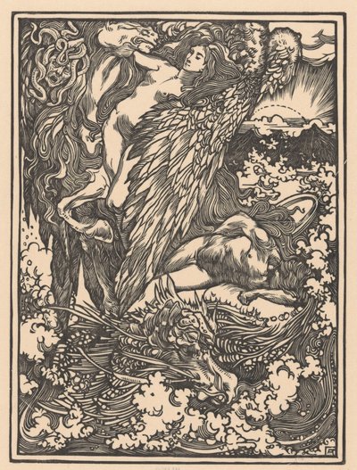 Perseus en Andromeda door Johannes Josephus Aarts