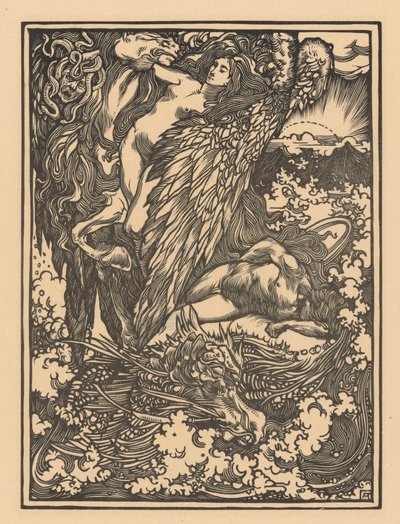 Perseus en Andromeda door Johannes Josephus Aarts