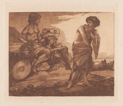Perseus met het hoofd van Medusa door Johannes Josephus Aarts