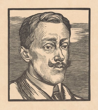 Portret van François Gérard Waller door Johannes Josephus Aarts