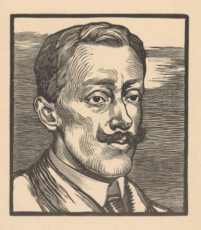 Portret van François Gérard Waller door Johannes Josephus Aarts