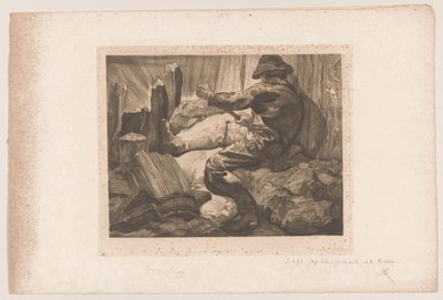 Wrikkende arbeider door Johannes Josephus Aarts
