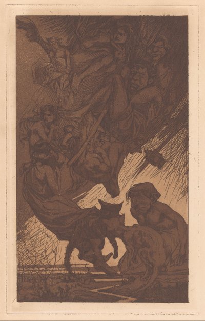 Zwevende mensen, fantasiewezens en katten door Johannes Josephus Aarts