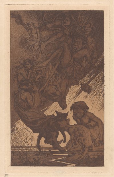 Zwevende mensen, fantasiewezens en katten door Johannes Josephus Aarts