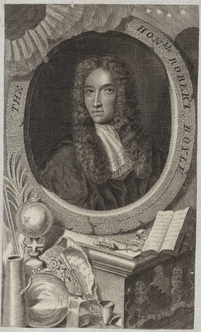 Robert Boyle door Johannes Kerseboom