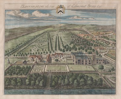 Barrington, Het Landgoed van Edmond Bray, Esq., [1712] heruitgegeven 1768 door Johannes Kip