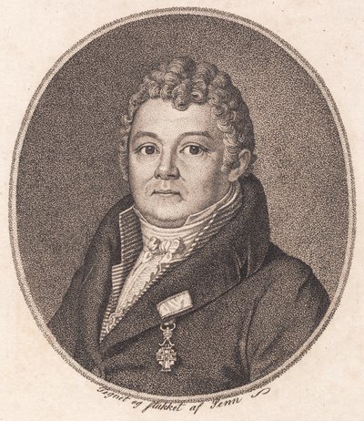 Acteur H.C. Knudsen door Johannes Senn