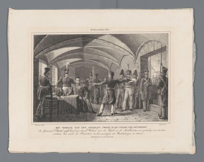 Het verblijf van den generaal Chassé op de Citadel van Antwerpen door Johannes Steyn