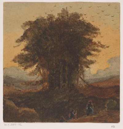 De boom met vele vogels door Johannes Tavenraat