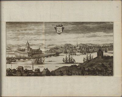Zicht op Vyborg door Johannes Van den Aveele