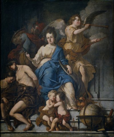 Allegorie van het Verdrag van Rijswijk, 1697 door Johannes Voorhout (I)