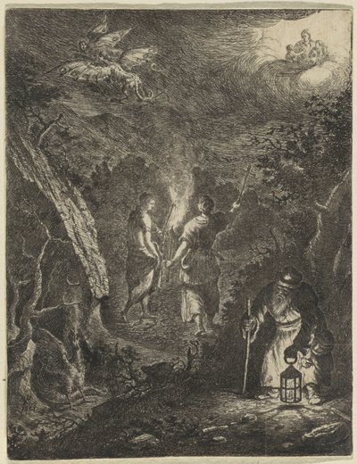 Allegorie van de weg van de ware liefde door Johannes Vorsterman
