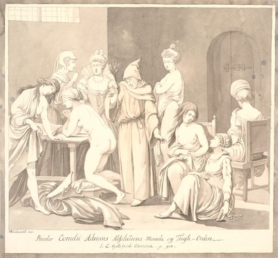 Broeder Cornelii Adrians Absolutions Maade en Tugte=Orden. J.L. Gottefriidi Chronica. p. 908. door Johannes Wiedewelt