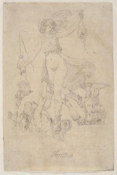 Fortuna door Johannes Wiedewelt