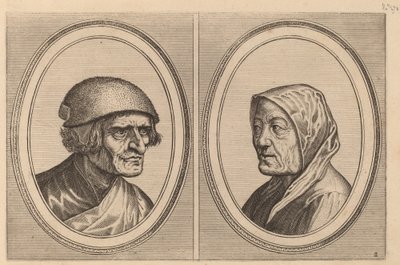 "Beleefde Goossen" en "Prijne Lecker-tants" door Johannes and Lucas van Doetechum after Pieter Bruegel the Elder