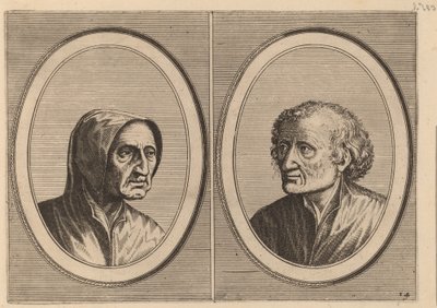 "Erlijcke Lyn" en "Snoepighe Steeve" door Johannes and Lucas van Doetechum after Pieter Bruegel the Elder