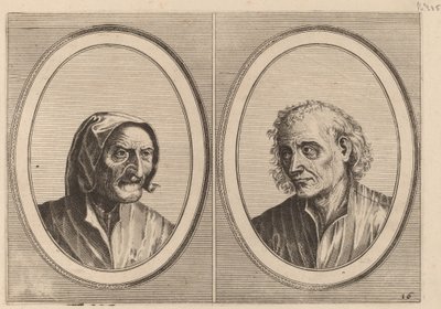 "Foockel Frons-muyl" en "Pietje Hard-loop" door Johannes and Lucas van Doetechum after Pieter Bruegel the Elder