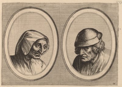"Verdorde Nel" en "Jan Afterlam" door Johannes and Lucas van Doetechum after Pieter Bruegel the Elder