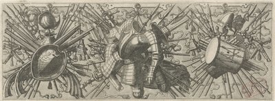 Fries met een dubbele trommel door Johannes of Lucas van Doetechum