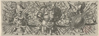 Twee borstkurassen door Johannes of Lucas van Doetechum
