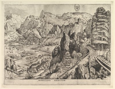 De boetvaardige Magdalena door Johannes van Doetecum I