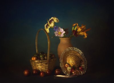 Rustiek herfststilleven door John-Mei Zhong
