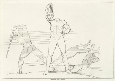 De Schismatieken, Inferno, Canto 28 door John (after) Flaxman