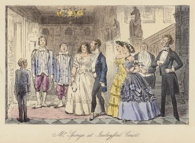 John Leech illustratie voor Mr Sponge