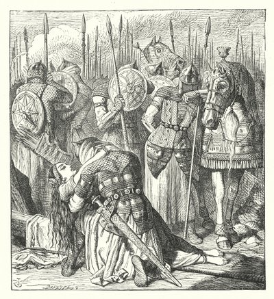 Een Tataarse Overval door John (after) Tenniel