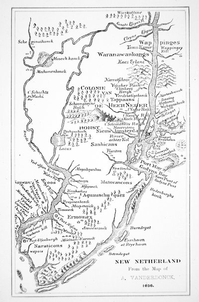 Koloniaal Amerika: de Nederlandse Kolonie Nieuw-Nederland door John (after) Vanderbank