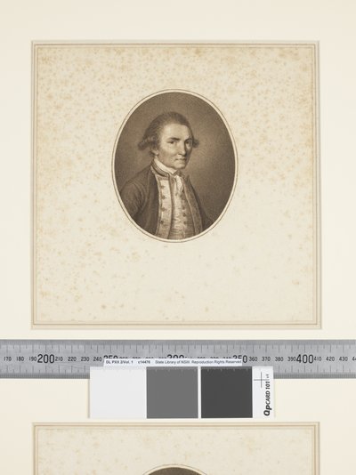Kapitein James Cook, gegraveerd door Francesco Bartolozzi door John (after) Webber