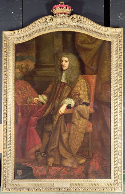 Anthony Ashley Cooper, 1e graaf van Shaftesbury in de gewaden van de Lord Chancellor, ca. 1672 door John (attr. to) Greenhill
