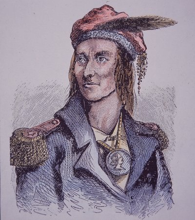 Tecumseh door Walter Charles Mills
