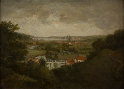 Vale of Dedham door John (circle of) Constable