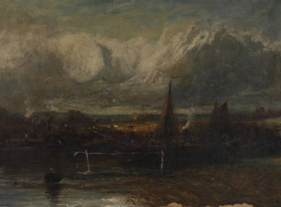 Zeegezicht, vervalsing in de stijl van John Constable (1776-1837) door John (manner of) Constable