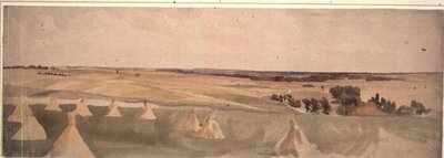 Slagveld van Crecy, 26 augustus 1346 door John Absolon